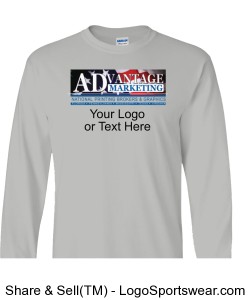 Gildan Adult Ultra Cotton Long Sleeve T-Shirt  Design Zoom