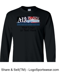 Gildan Adult Ultra Cotton Long Sleeve T-Shirt  Design Zoom
