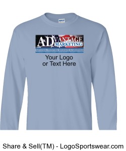 Gildan Adult Ultra Cotton Long Sleeve T-Shirt  Design Zoom