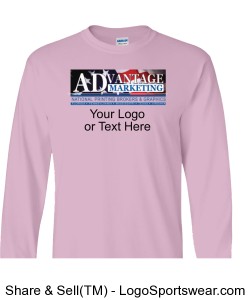 Gildan Adult Ultra Cotton Long Sleeve T-Shirt  Design Zoom