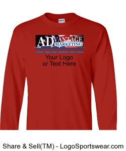Gildan Adult Ultra Cotton Long Sleeve T-Shirt  Design Zoom