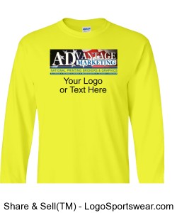 Gildan Adult Ultra Cotton Long Sleeve T-Shirt  Design Zoom